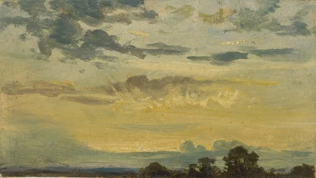 Sonnenuntergang im Sommer